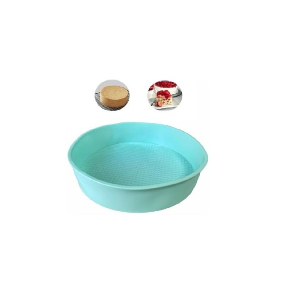 GENERICO - Molde Silicona Molde De Torta Molde De Silicona Mini Redondo