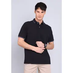 GUY LAROCHE - Polera Pique Cuello Polo