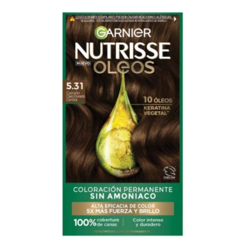GARNIER - Garnier Nutrisse Oleo Cast Dorado C 531