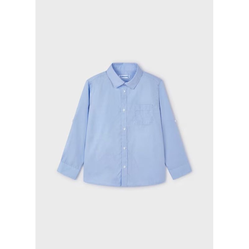 MAYORAL - Camisa manga larga Better Cotton niño_.