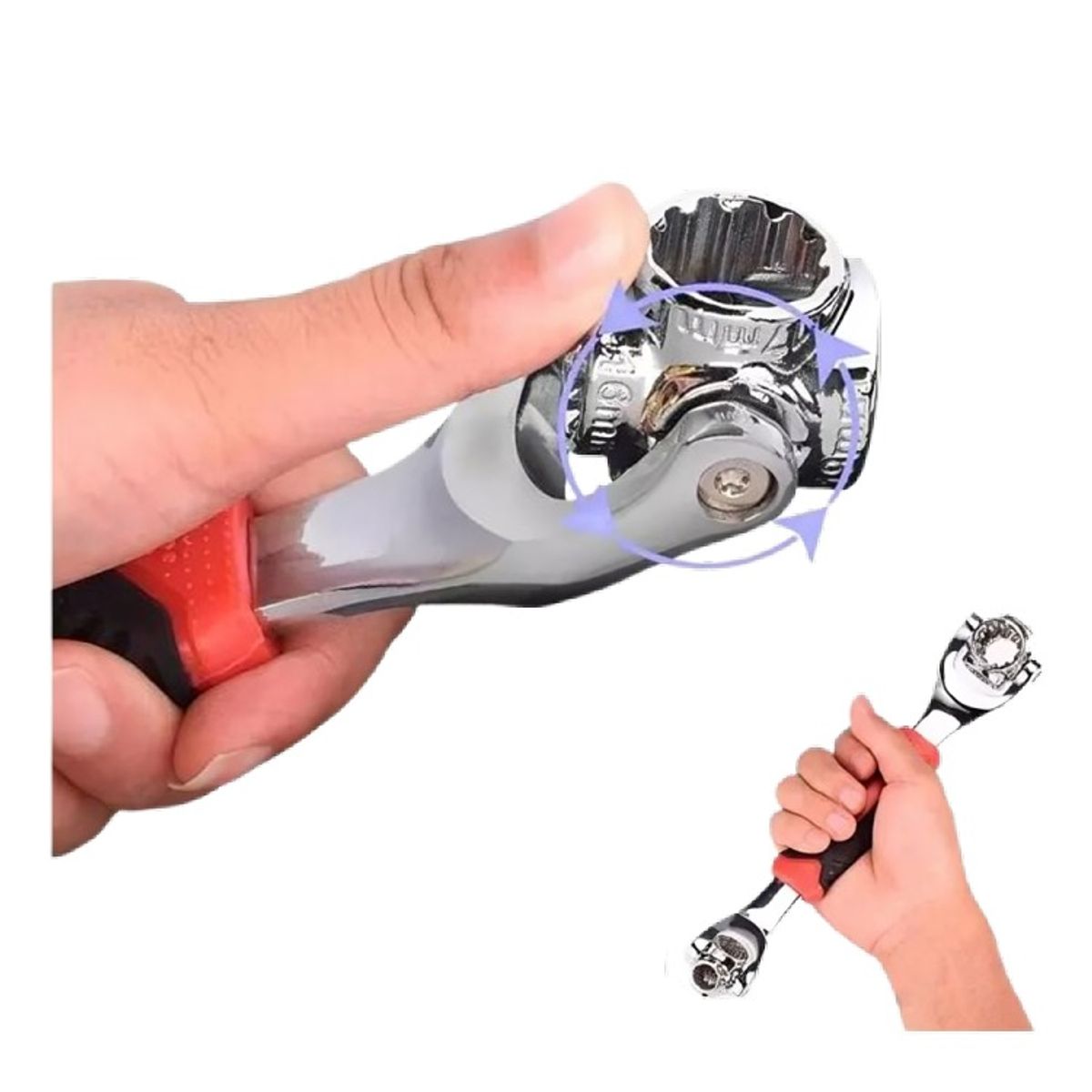 OEM - Llave Tigre Universal 360 Grado 8 En 1 Herramientas Socket