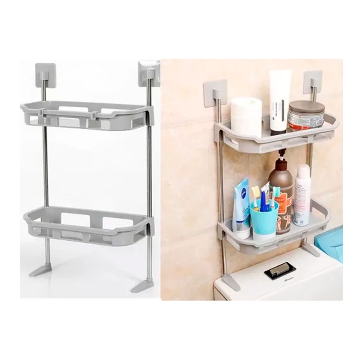 GENERICO - Estante Organizador Para Baño de Dos Niveles