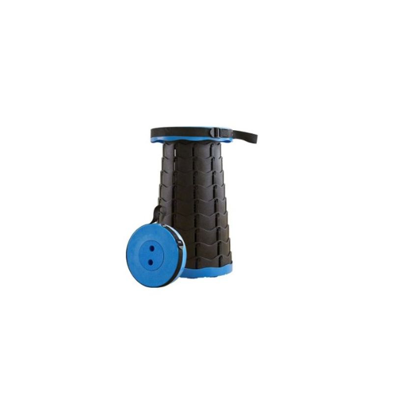GENERICO - Silla Taburete Portátil Telescópico Plegable Camping