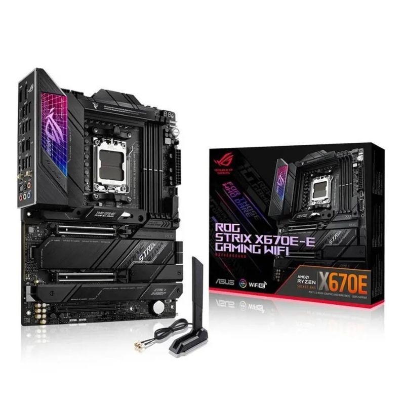 ASUS - Placa Madre ASUS ROG Strix X670E-E Gaming WiFi AM5