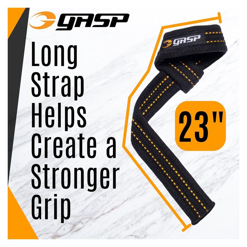 GENERICO - Agarres De Entrenamiento Pesas Gasp Power Lifting Straps