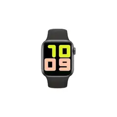 UNIVERSAL - Reloj T500 Inteligente Smartwatch Negro Realiza Llamadas
