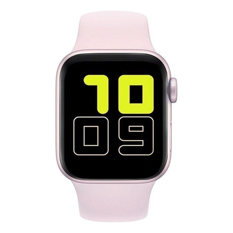 UNIVERSAL - Reloj T500 Inteligente Smartwatch Rosado  Recibe Llamadas