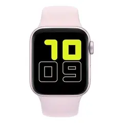 UNIVERSAL - Reloj T500 Inteligente Smartwatch Rosado Recibe Llamadas