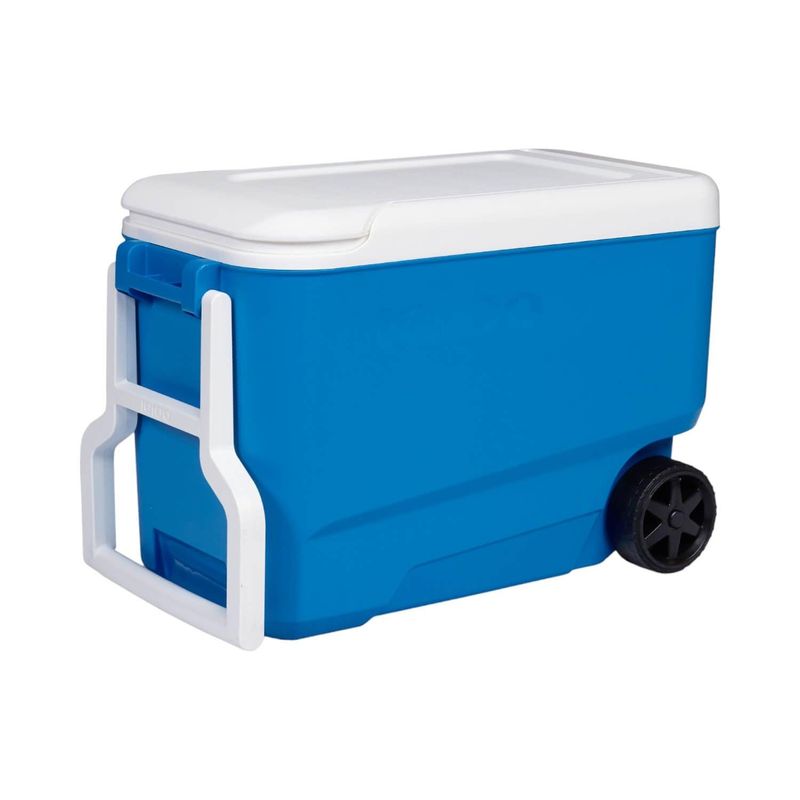 IGLOO - Cooler Nevera Hielera con Ruedas Wheelie Azul 36Litros Igloo