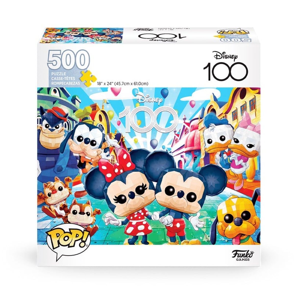 FUNKO - Rompecabezas Funko Pop Disney Mickey Mouse