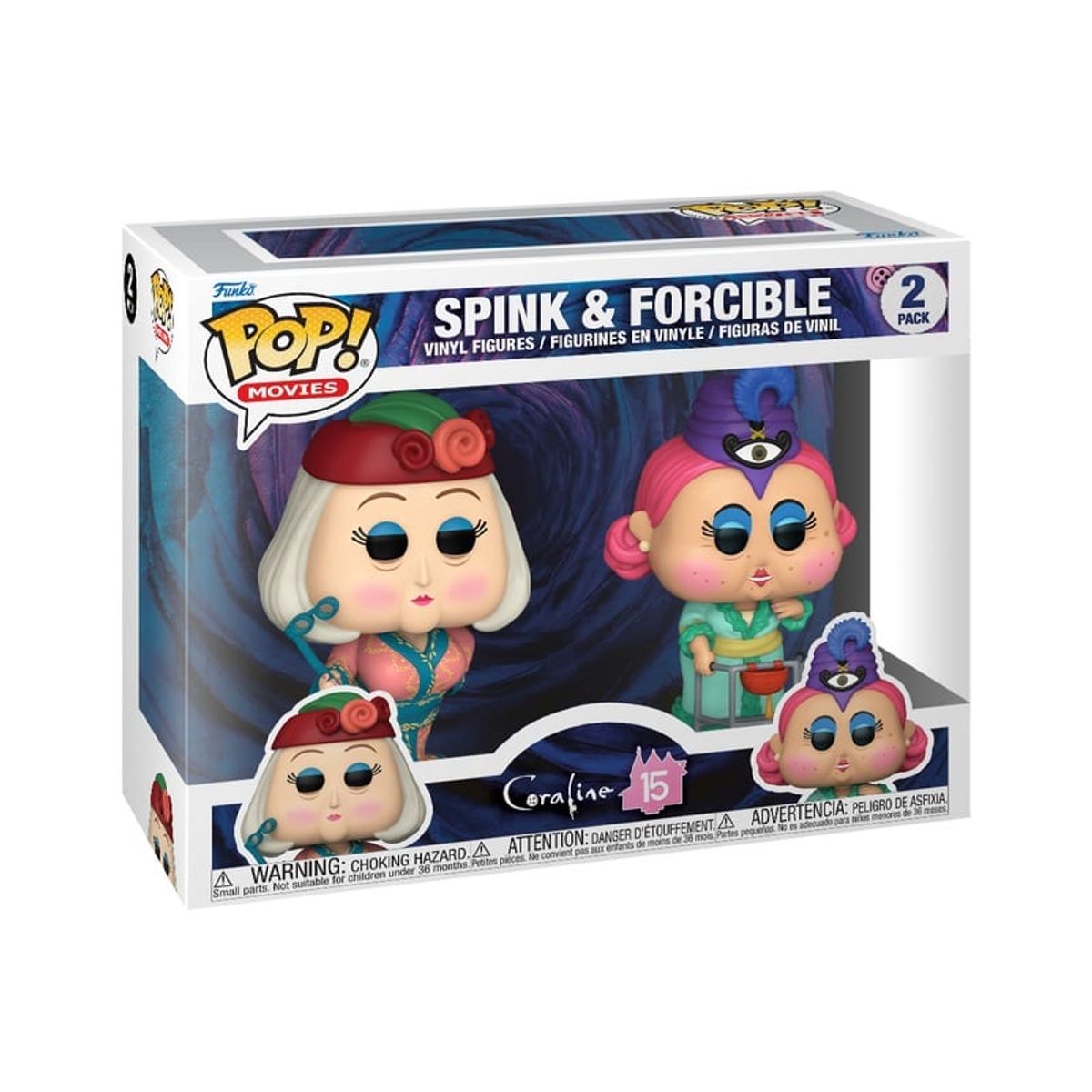 FUNKO - Funko Pop Coraline Spink y Forcible