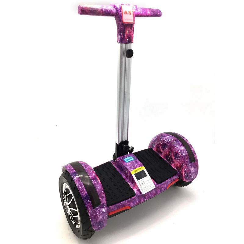 NIHAO - HOVERBOARD CON MANUBRIO 10 ROSA