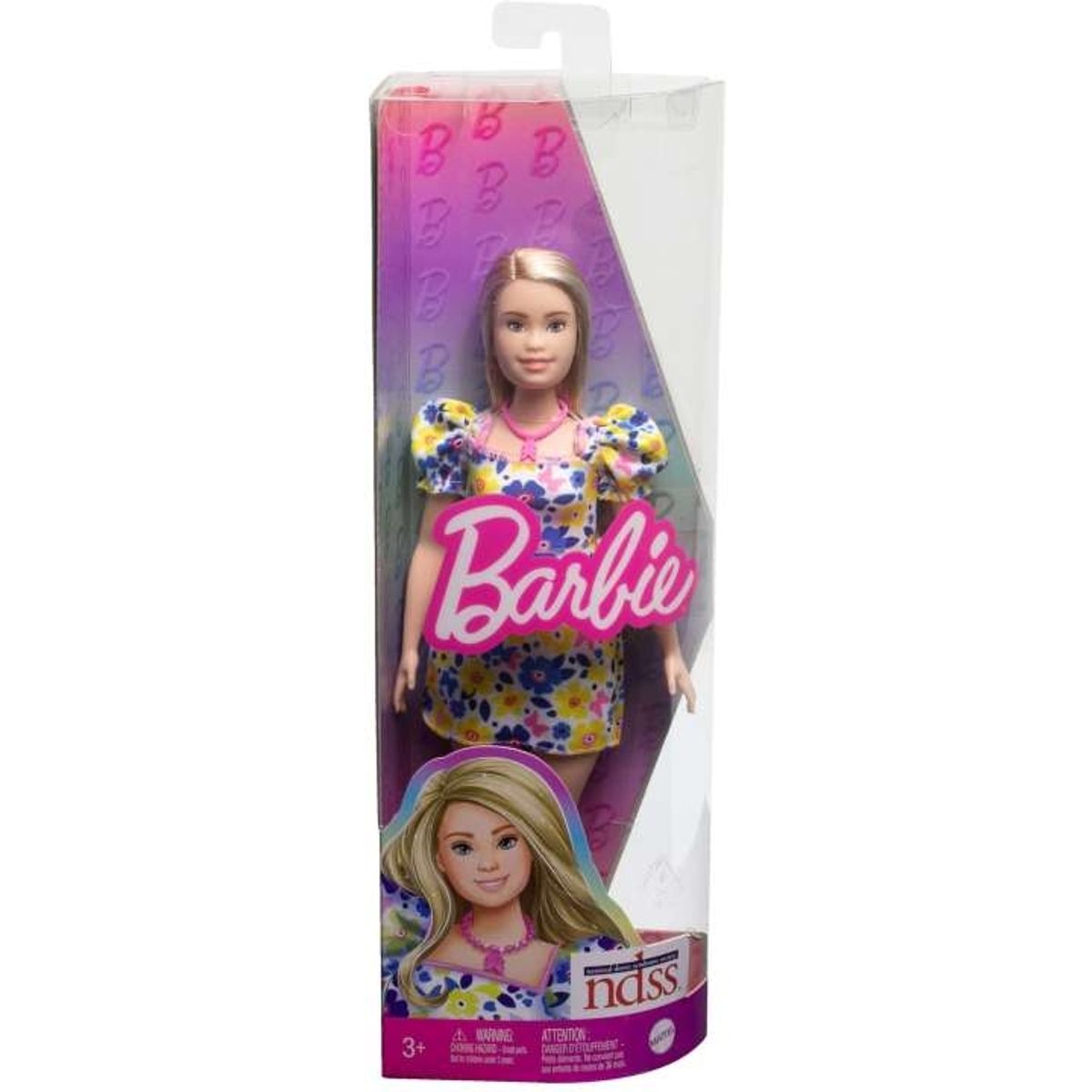 MATTEL - MATTEL HJT05 BARBIE FASHIONISTA MUAECA CON SANDROME DE