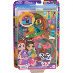 MATTEL - HWN98 POLLY POCKET SET COMPACTO MUNDO SORPRESA