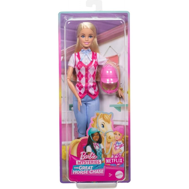 MATTEL - MATTEL HXJ38 BARBIE MUÑECA MALIBU EQUITACION