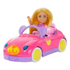 MATTEL - HXN05 BARBIE SET DE JUEGO CHELSEA MUÑECA Y AUTO DE