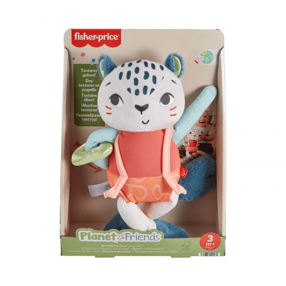 MATTEL - MATTEL HKD64 FISHERPRICE BEBES DIVIERTETE CON LEOPARDITO DE