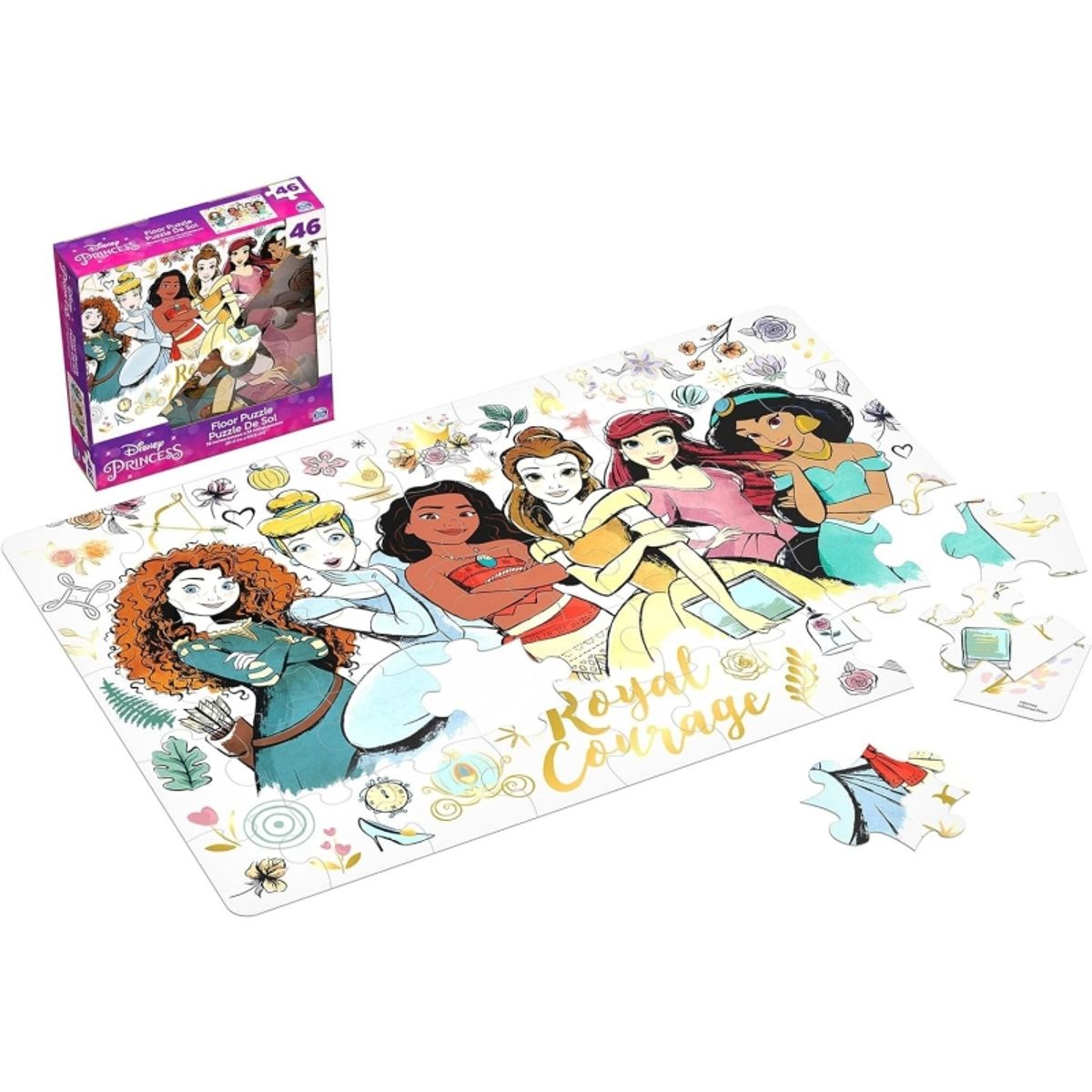 GENERICO - IMEX 6062349 PUZZLE DISNEY PRINCESAS 46 PIEZAS GRANDES