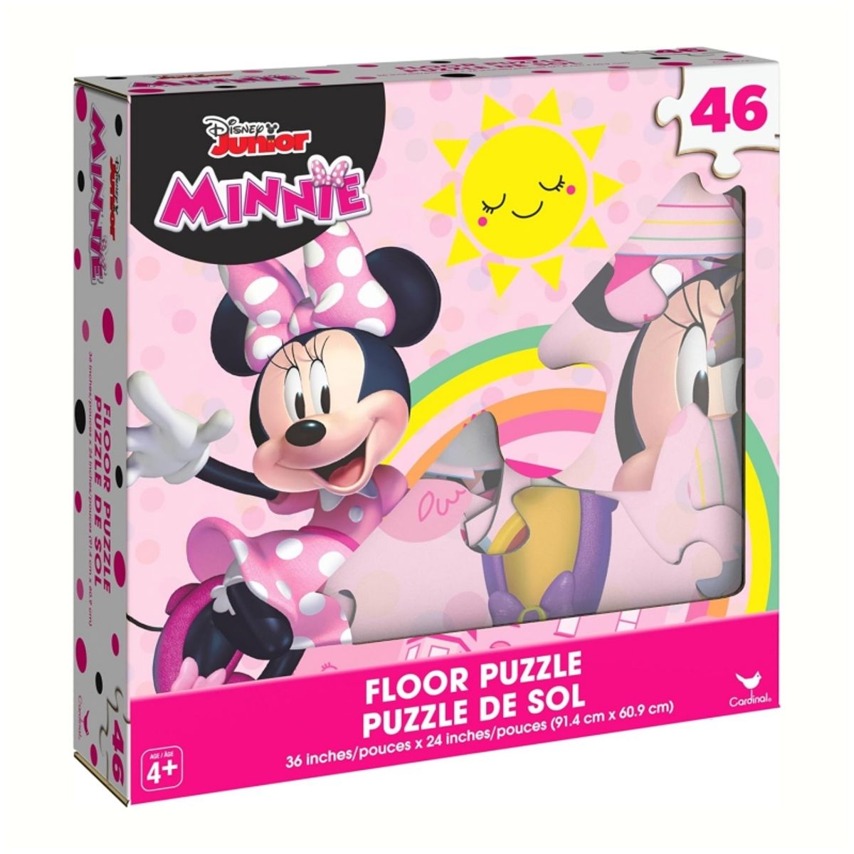 GENERICO - IMEX 6062342 PUZZLE DISNEY MINNIE 46 PIEZAS GRANDES
