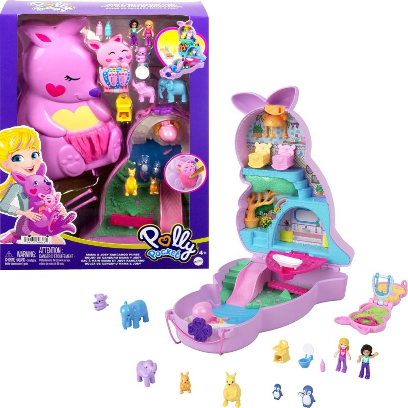 MATTEL - MATTEL HKV50 POLLY POCKET SET DE JUEGO COMPACTO DE BOLSA DE