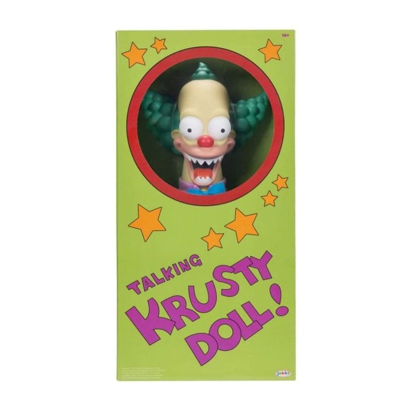 GENERICO - JAKKS 175504 LOS SIMPSONS PELUCHE FULL FUNCIONES KRUSTY
