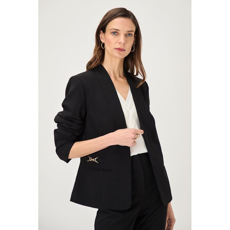 MA GRIFFE - Blazer Negro Mujer Magriffe