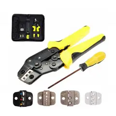 KINGDOM SOLAR - Kit Crimpadora para conectores con terminales intercambiables