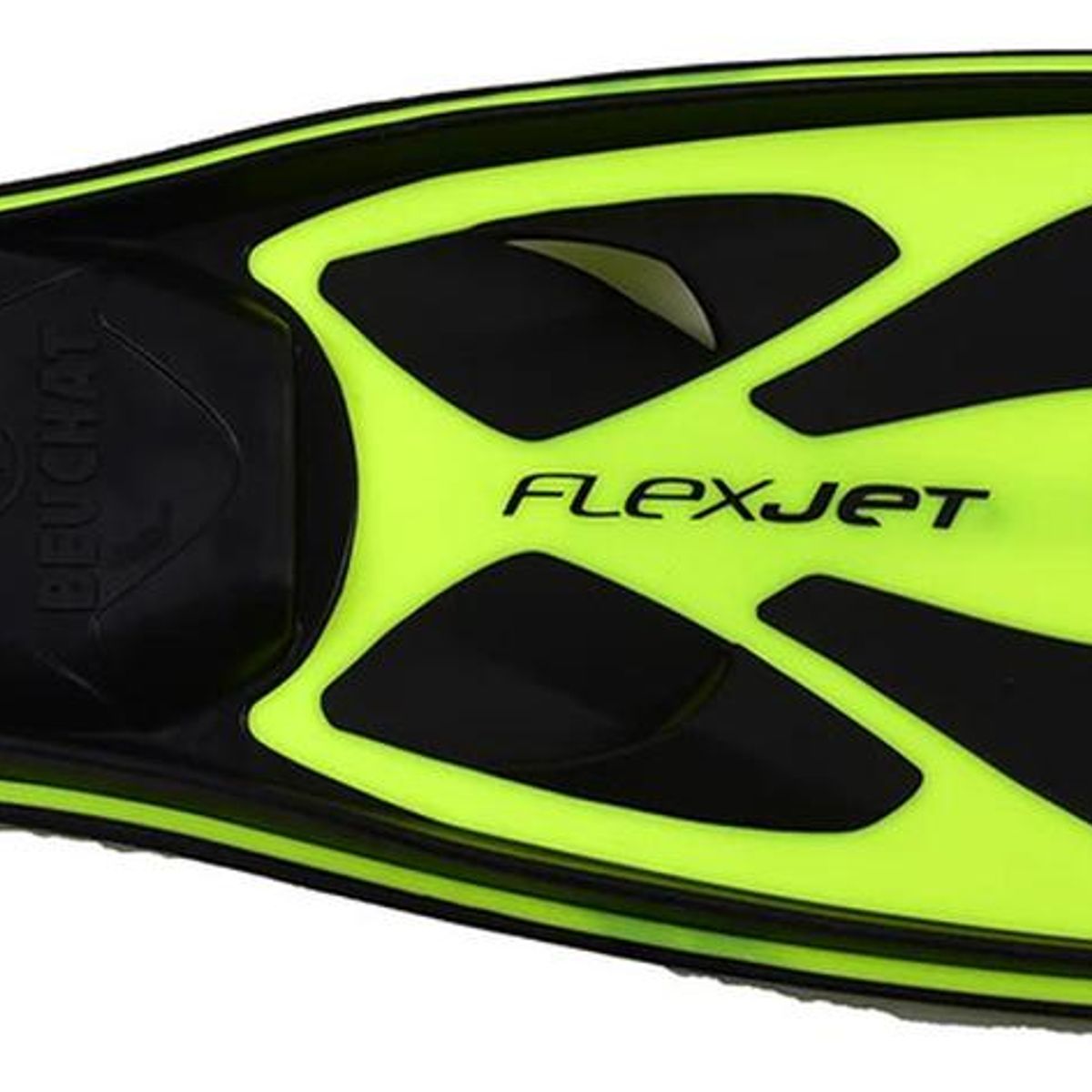 AQUASPORT - Aleta de Buceo Flex Jet Cabosub Velocidad Rendimiento - Amarillo - 38-40