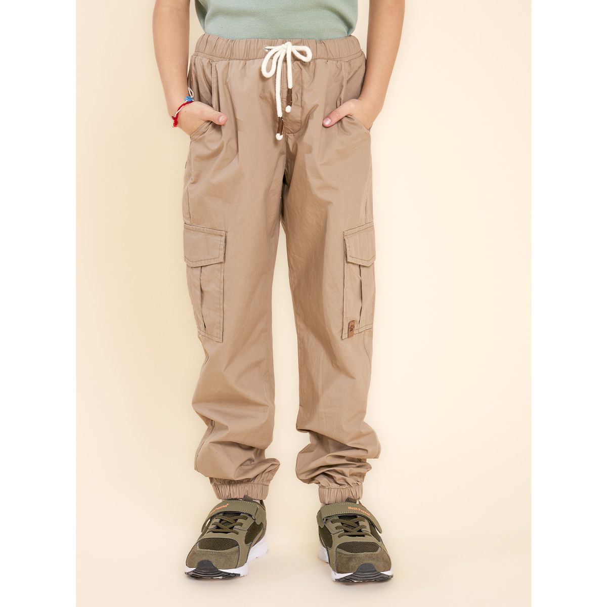 HUSH PUPPIES - Pantalón Niño Patrol Café HUSH PUPPIES