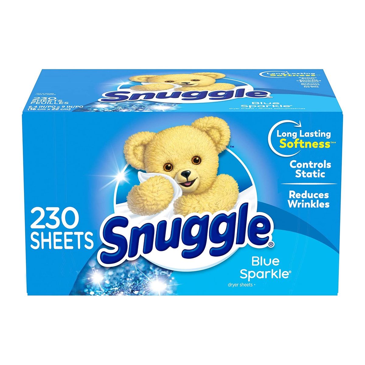 GENERICO - Suavizante En Hojas Para Secadora De Ropa Osito Snuggle 230u