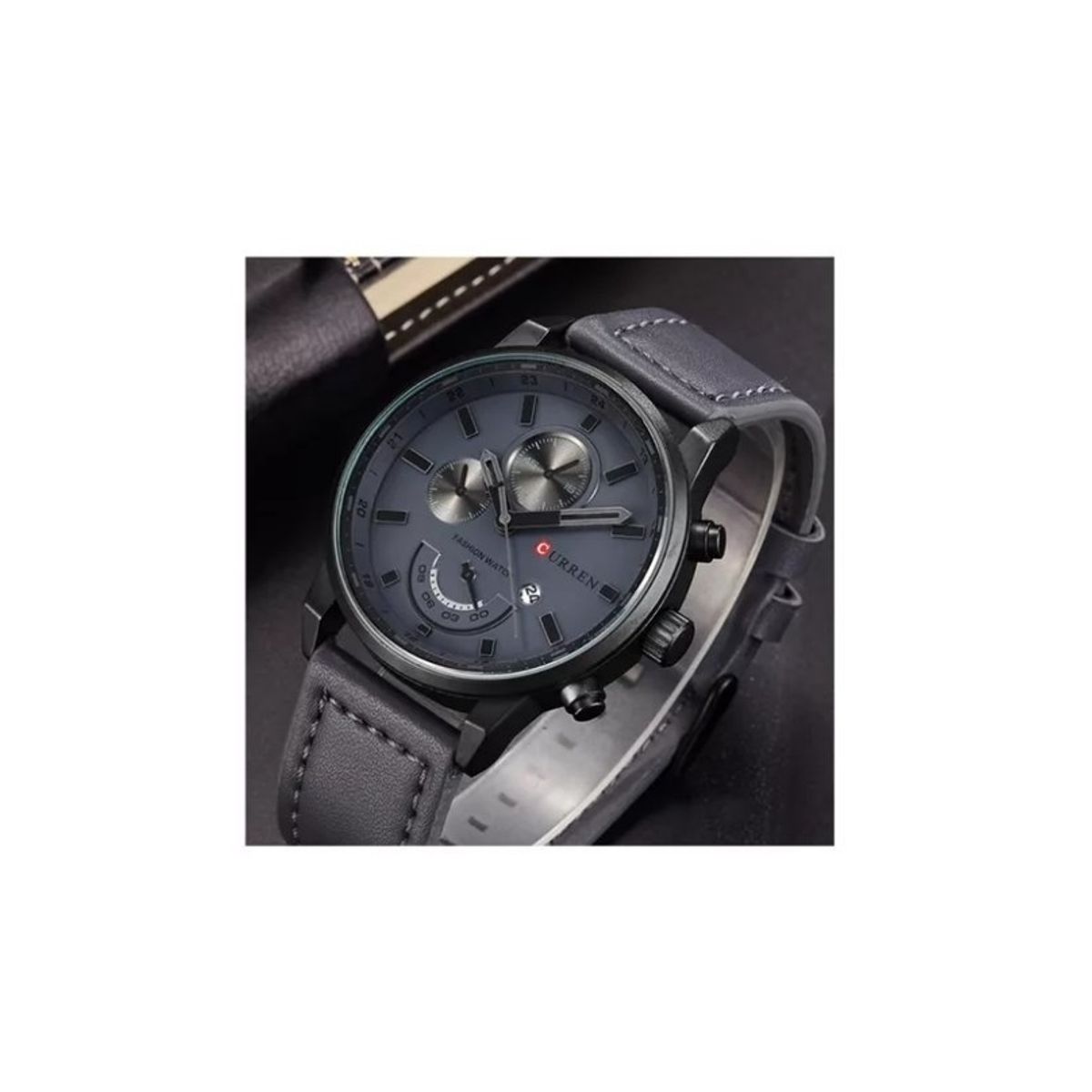 CURREN - Reloj Curren Modelo M8217 Indicador De Fecha Color Gris