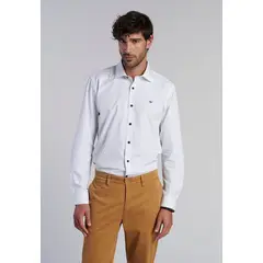 FEROUCH - Camisa Estampada Arizona F Celeste