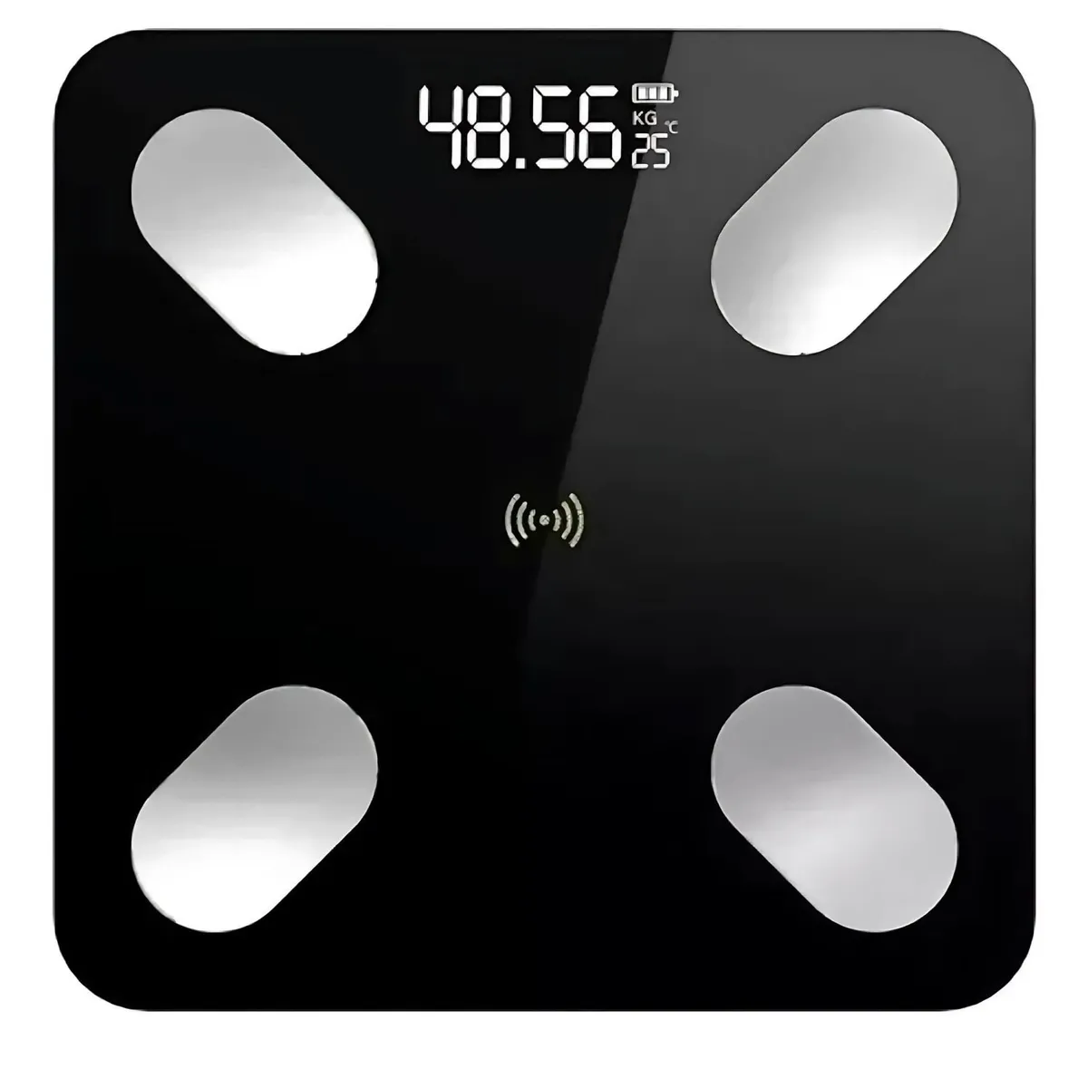 GENERICO - Balanza Digital De Baño Hasta 180 Kg Bluetooth Balanza.