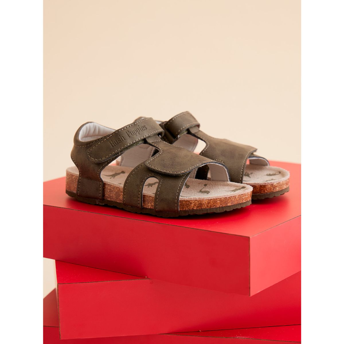 HUSH PUPPIES - Sandalia Verde Niño Brayden [26-29] HUSH PUPPIES