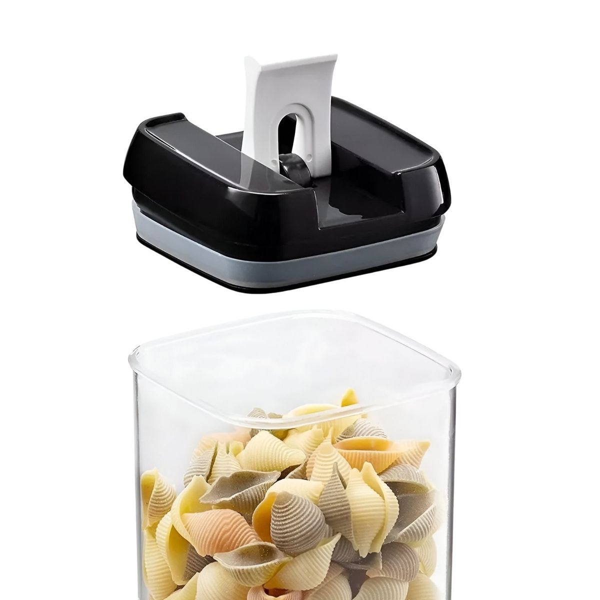 GENERICO - Set De 7 Contenedores Hermeticos De Plastico Cocina Despensa.