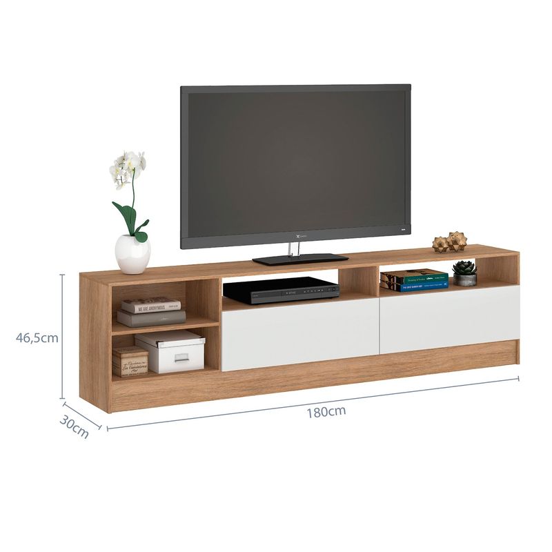 VEKKAHOME - RACK TV 75" LIGHT MOYAN