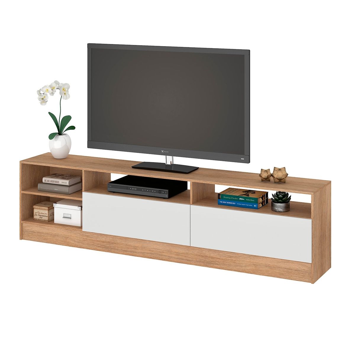 VEKKAHOME - RACK TV 75" LIGHT MOYAN