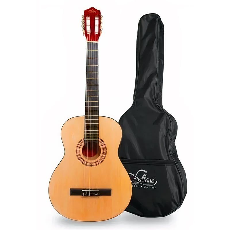 SEVILLANA - Sevillana Guitarra Clásica 34'' Sunberts + Funda SEVILLANA