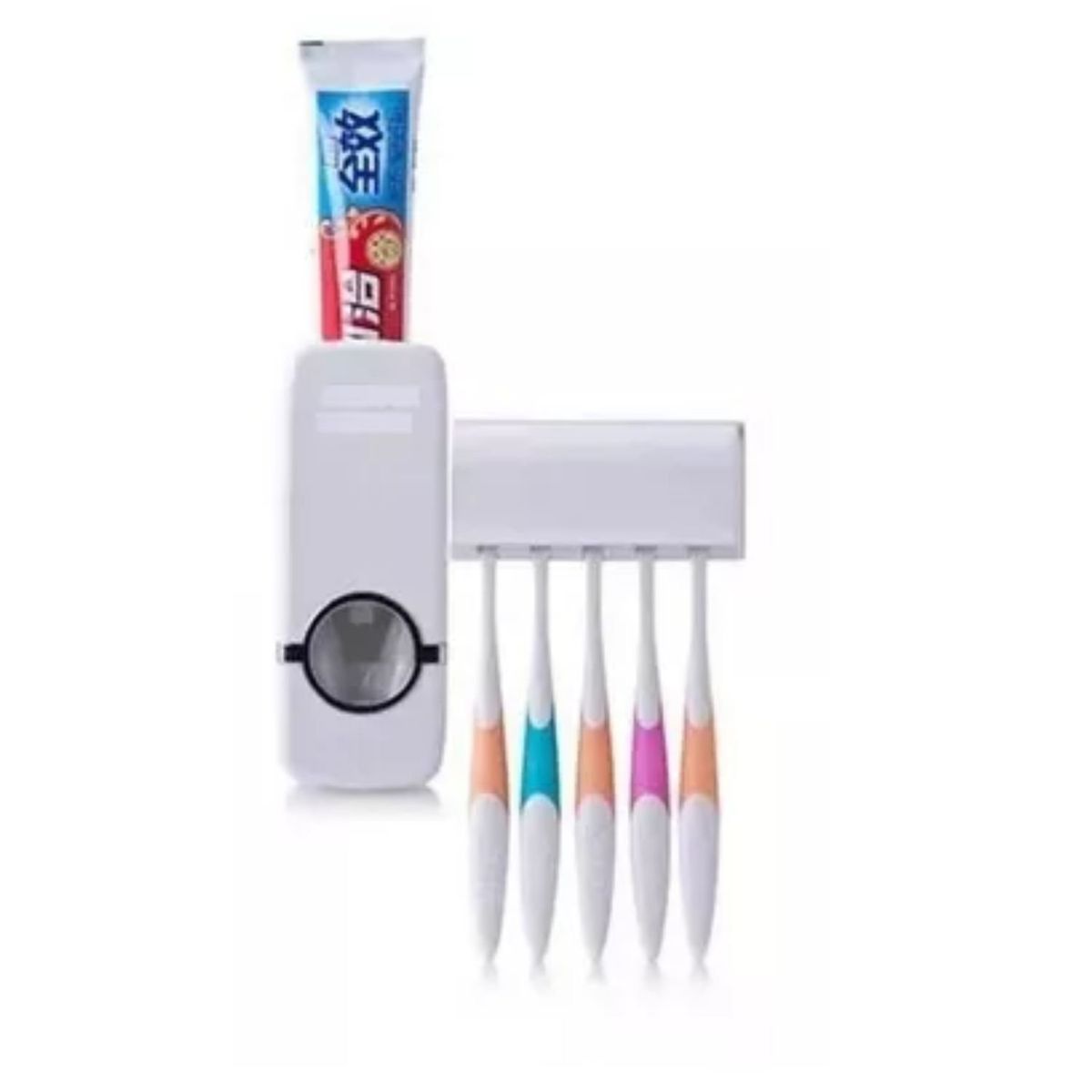 GENERICO - Dispensador Automático Pasta Dientes Porta Cepillo