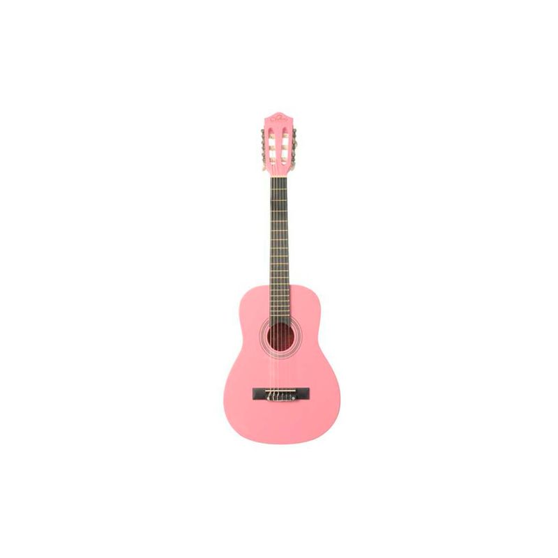 SEVILLANA - Guitarra Acústica Sevillana 30'' Con Funda Rosada SEVILLANA