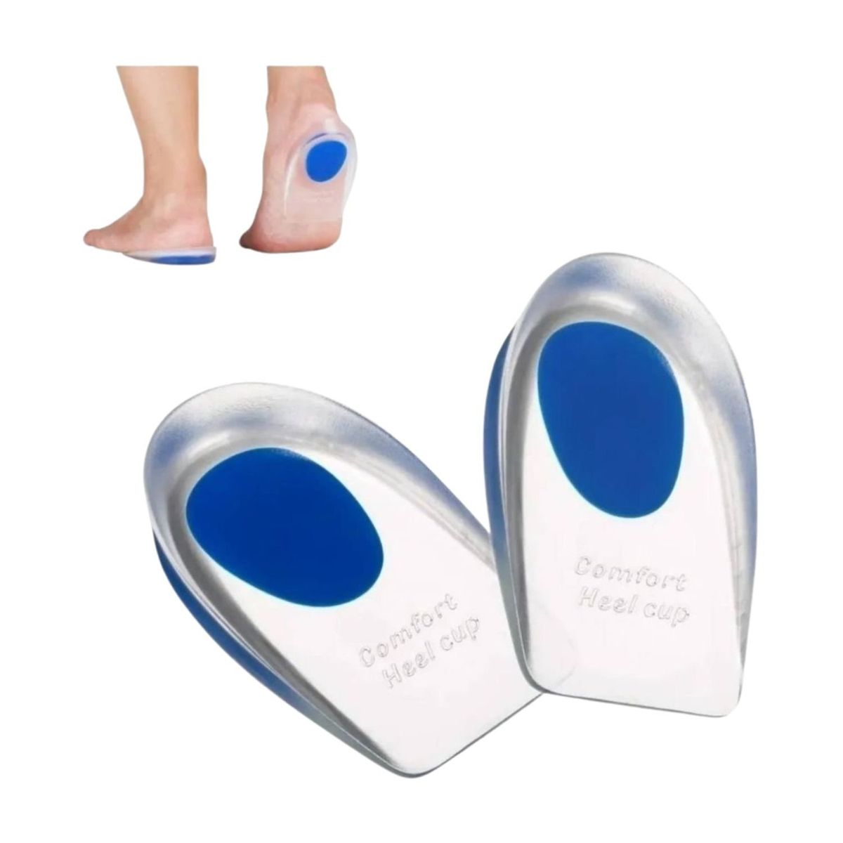 GENERICO - Plantillas Ortopedicas Taloneras Silicona Gel Protector