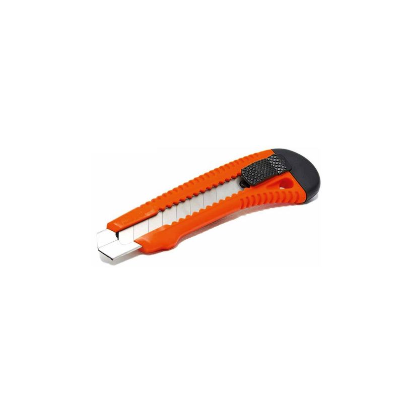 PACIFIC - Cuchillo Cartonero De 155cms Con Hoja De 18mm Rojo - SC