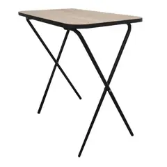 AGM - Mesa Auxiliar Plegable Color Jerez Negro