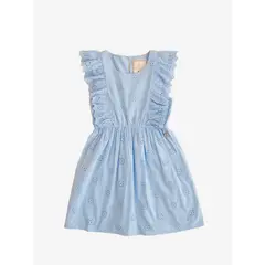 HUSH PUPPIES - Vestido Niña Manuela Celeste