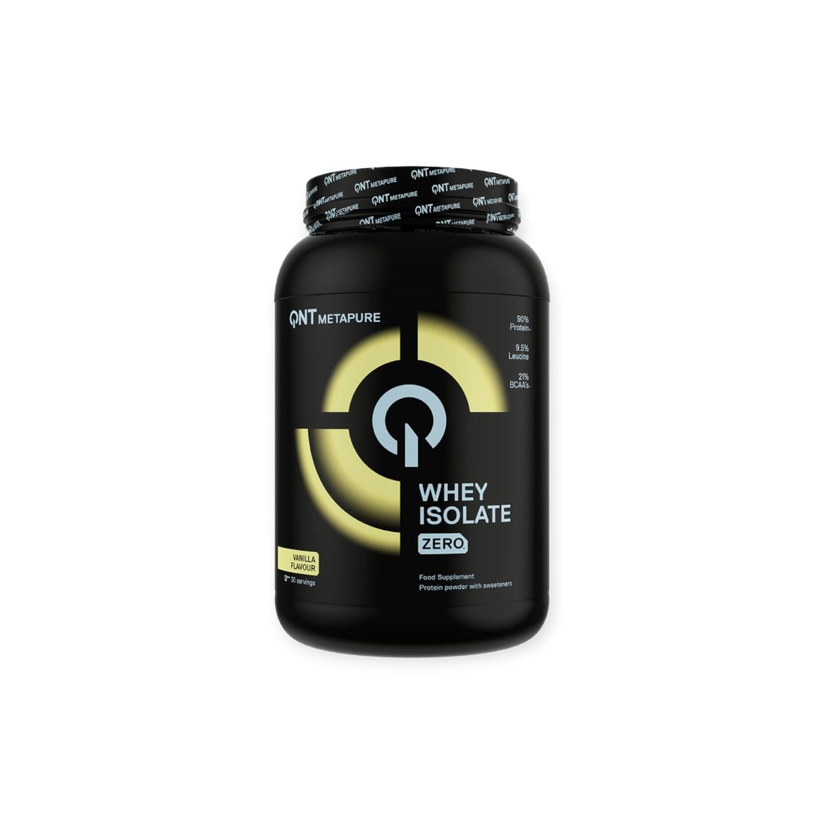 QNT - PROTEINA METAPURE ISO WHEY ZERO VAINILLA 908GR - QNT