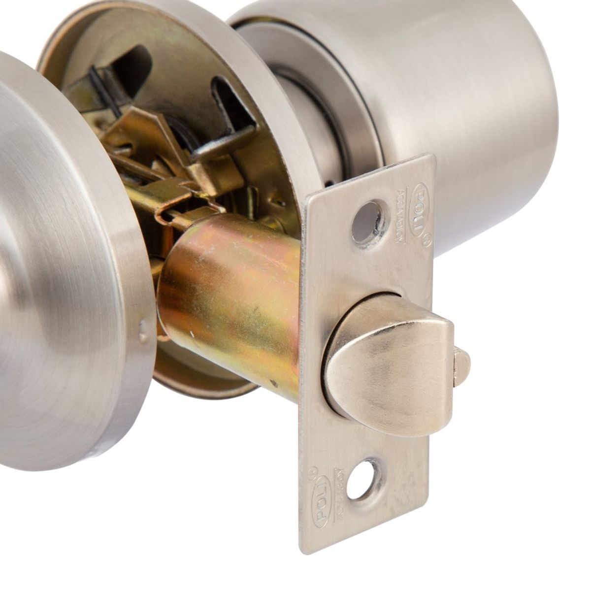 POLI - Cerradura Tubular Pomo 8000Antibacterial Baño/Dormitorio