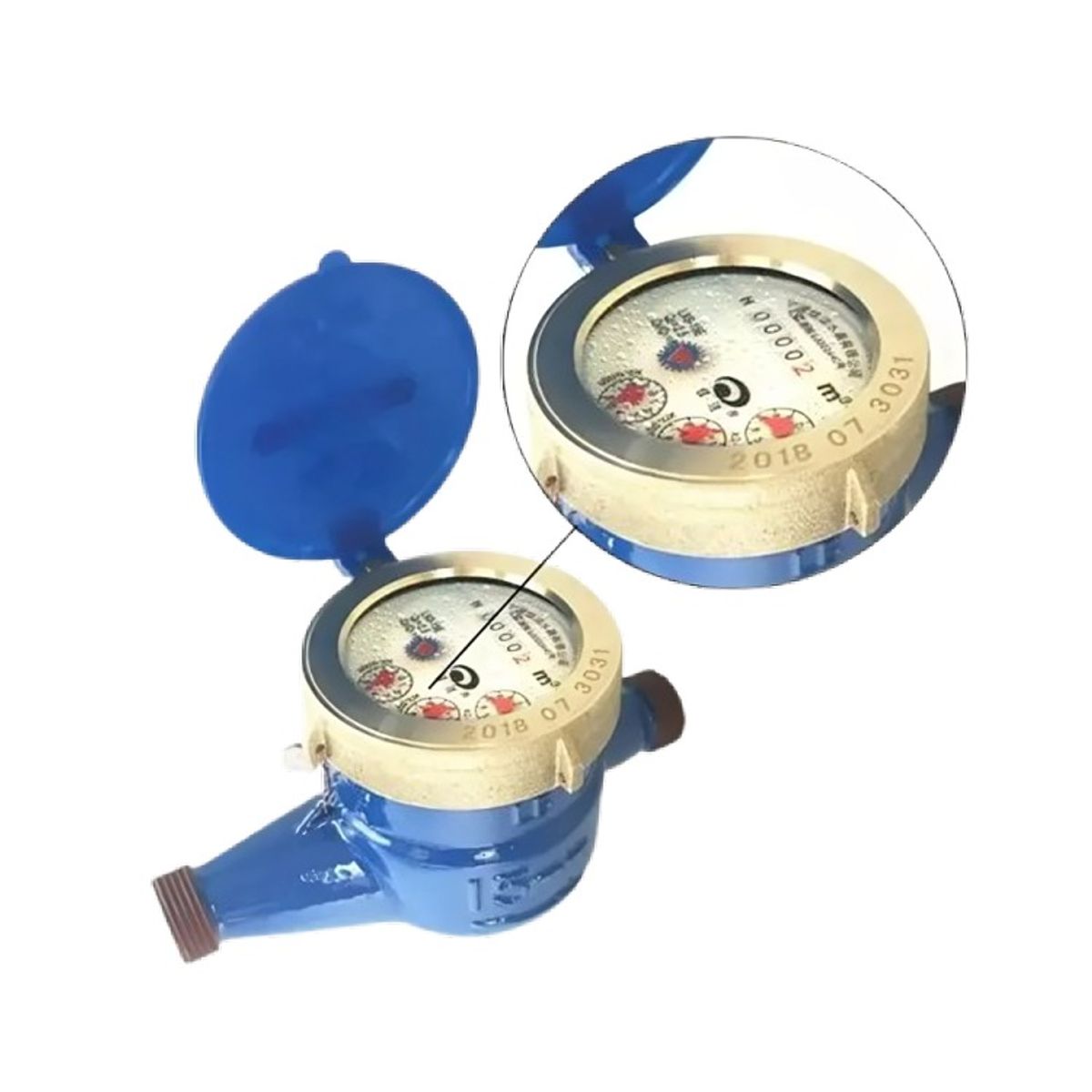 OEM - Medidor Remarcador De Agua Terminales De Conexión 12 15mm