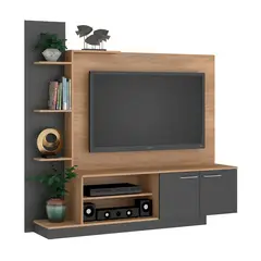 VEKKAHOME - HOME TV REINA 55" OSCURO POLI
