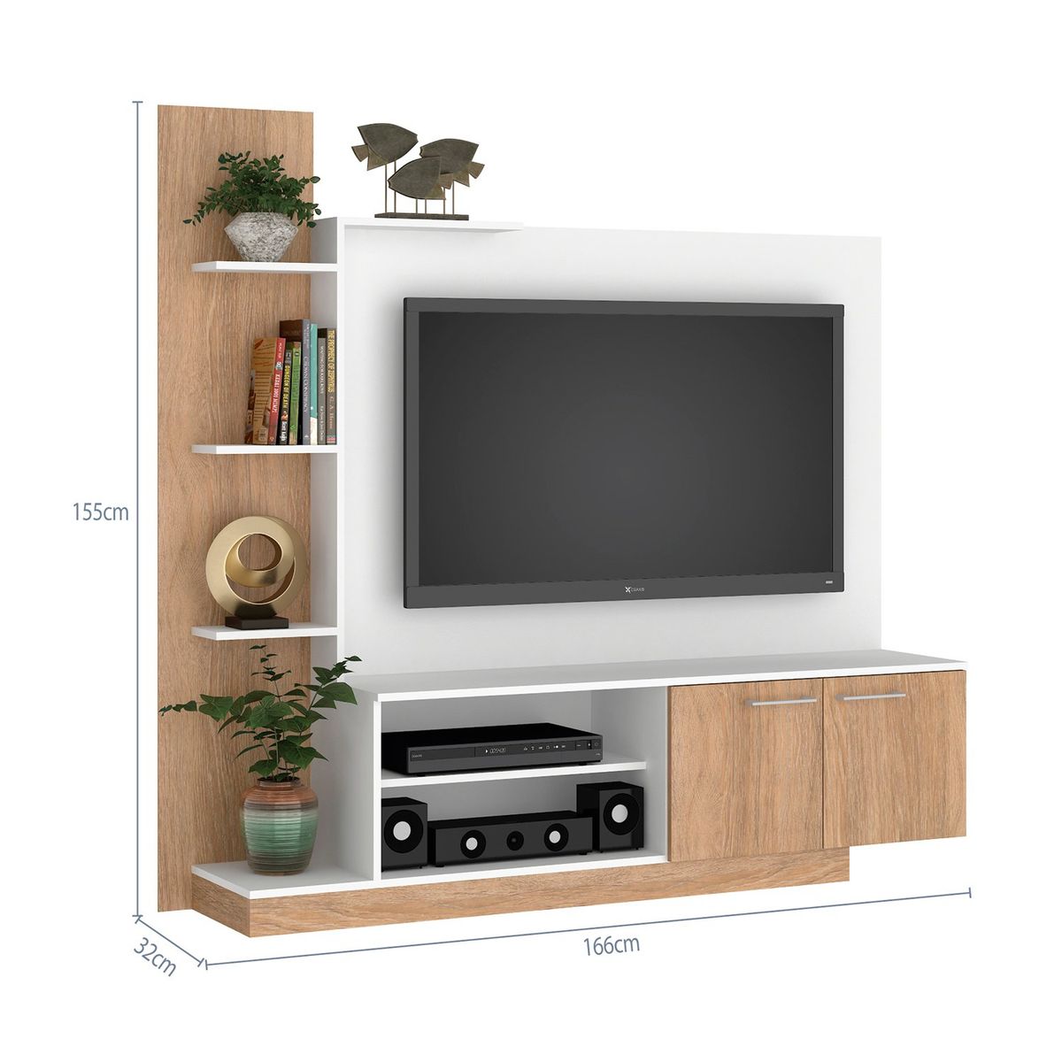 VEKKAHOME - HOME TV REINA 55" CLARO POLI