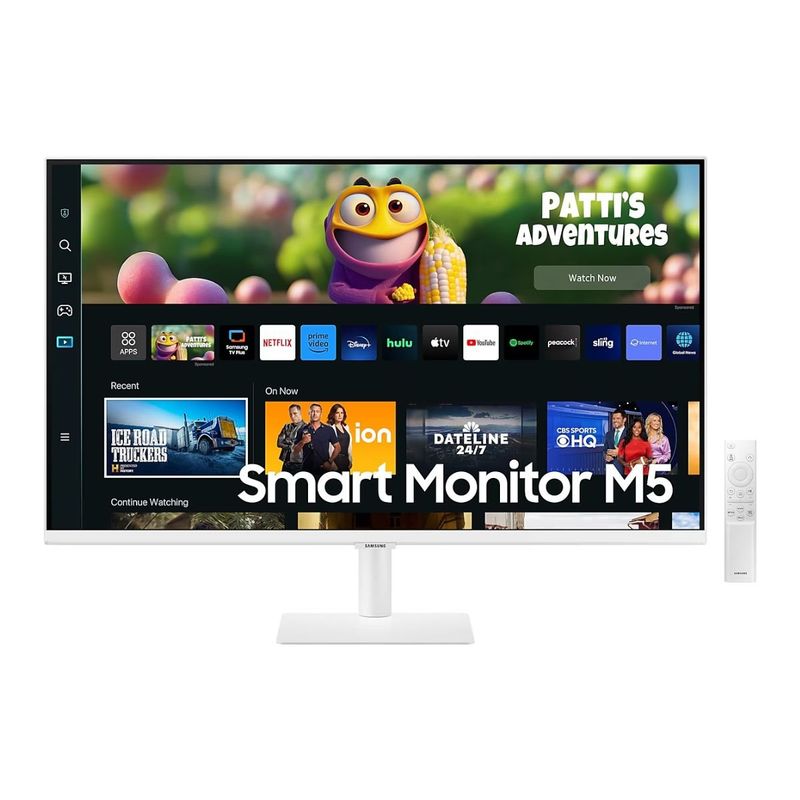 SAMSUNG - Monitor plano Samsung M5 32”, FHD, 60Hz, 4ms